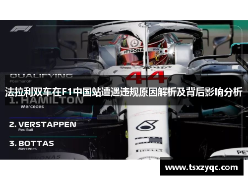 法拉利双车在F1中国站遭遇违规原因解析及背后影响分析