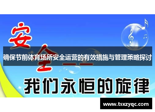 确保节前体育场所安全运营的有效措施与管理策略探讨